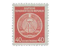 Jahrhunderts hall in sachsen, bis anfang des 20. Der Seltenste Und Wertvollste Dienstmarkensatz Der Ddr Borek De