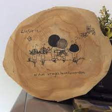 Gemaakt Voor Mijn Broer En Schoonzus Die 5 Jaar Getrouwd Zijn Knutselen Doe Het Zelf Houten