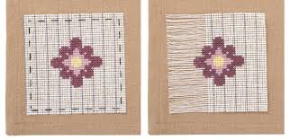 One of the most requested posts i'm asked for is simple; Alternate Fabrics Needlework Inspiration How To