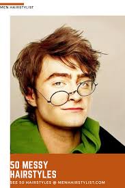 Daniel Radcliffe Messy Hairstyles For Men Messy Hairstyles Mens Hairstyles Messy Hair Look