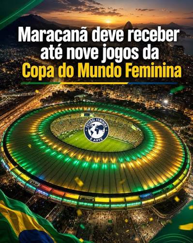 O Maracan&atilde; ser&aacute; protagonista na Copa do Mundo Feminina de 2027! O est&aacute;dio deve receber at&eacute; nove partidas do torneio, incluindo a grande final. O hist&oacute;rico palco carioca tamb&eacute;m disputa com o