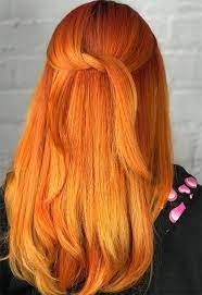 59 Fiery Orange Hair Color Shades Orange Hair Dyeing Tips Glowsly Hair Color Orange Orange Hair Dye Orange Hair