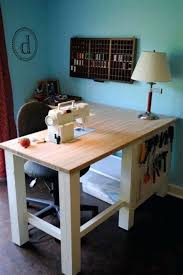 25 Best Ikea Craft Room Table With Storage Ideas For 2019 Diy Sewing Table In 2020 Craft Room Tables Sewing Machine Table Diy Diy Sewing Table