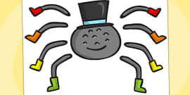 Set page margins to zero if you have trouble fitting the template on one page (file, page setup or file, printer setup in most browsers). Incy Wincy Spider Colouring Sheets