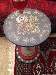 Pin By Bree Ann Ramats On Interior In 2020 Diy Table Top Diy Table Stencil Diy