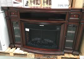 And includes a media shelf to hold your components. Well Universal 72 Electric Fireplace Media Mantle Costco Weekender
