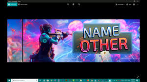 Easily create custom banners to grab attention with picsart's online youtube banner maker. Fortnite Channel Art Banner Template Photoshop Free Youtube