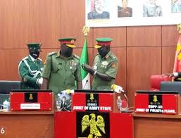 Chief of army staff attahiru was just appointed by president muhammadu buhari in january in a shakeup of the top military command to. Buratai Hands Over To New Army Chief Attahiruthisdaylive