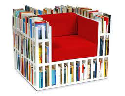 Outside diameter 57 inches and 54 inside diameter. 10 Bookshelf Chair Design Ideas For Bookworms In Pictures