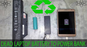 Step 2 next, plug in the other side of the cable (usually a standard usb) into your wall plug or your computer. How To Reuse Laptop Battery To Make Power Bank For Smartphone 6 Steps Instructables