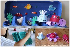 Manualidades Para Ninos Con Carton Reciclado Mama Sabe De Todo