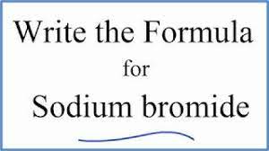 More images for sodium bromide formula » How To Write The Formula For Nabr Sodium Bromide Youtube