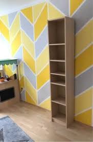 Wandgestaltung Farbe Grau Gelb Muster Wandfarbe Wandgestaltung Farbe Grau Wandgestaltung Gemusterte Wand