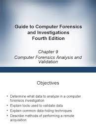 Digital forensics is the process of identifying, preserving, analyzing, and documenting digital evidence. Ch 09 Computer Forensics Password