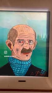 #antonioligabue #gabrielegogna #pittura #novecento #autoritratto