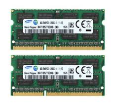 Bu, çoğu üretici tarafından listelenir ve masaüstü ve laptop. Samsung 8gb 2x 4gb Pc3 12800 Ddr3 1600mhz Ram Memoria Portatil Sodimm Ram 204pin 2 Ebay