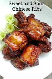 Sweet And Sour Chinese Ribs Chinese Cooking Sweet And Sour Spareribs Pork Spare Ribs Recipe