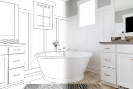 Bathroom Board And Batten Trim Design Drawing Wall Trim Molding Beautiful Bathrooms Bathroom Wall Coverings