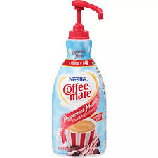 I've had enough oat milk in my life to know what oats taste like in liquid form, and i swear i taste something like it in this. Nestle Coffee Mate Peppermint Mocha Coffee Creamer 50 7 Fl Oz Pump Shop Priceless Foods