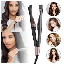 Einen lockenstab mit clip oder ohne kaufen? Profi 2in1 Curl Straightener Locken Wellen Glatteisen Haarglatter Lockenstab Dhl Ebay