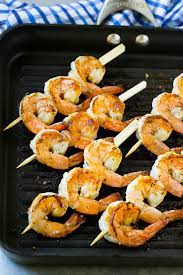 But do take them off the grill the moment they're no longer translucent. Grilled Shrimp Skewers Dinner At The Zoo