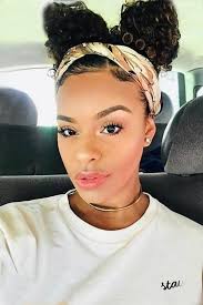 While you can do it yourself, you will tend to get a messier look, as your a small braided headband frames out an easy low bun for a slightly boho look. How To Style Curly Hair With Headbands Top 10 Ideas