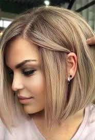This classic cropped style will flatter your face shape. 55 Medium Bob Haircuts To Embrace The One Mid Length Bob For You Medium Bob Haircut Bobs Haircuts Bob Hairstyles
