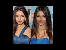 Famous tv actresses including millie bobby brown, olivia rodrigo, zendaya, symonne harrison, dove cameron and many more. Nina Dobrev Vs Victoria Justice Youtube