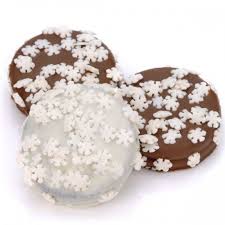 Caramel creams® were nicknamed bulls eye candy by candy lovers decades ago! Snowflake Sprinkles Chocolate Dipped Decorated Oreosa Individually Wrapped Cookie Gift Cookiegift Chocolate Covered Oreos Chocolate Dipped Oreo Cookies