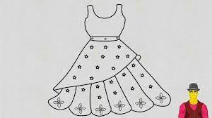 This tutorial shows how to draw a prom and fashion dress. How To Draw A Dress Design 2 Dresses Drawing Step By Step Shaem Art Video Dailymotion