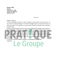 Modele de lettre type gratuit : Lettre Demande D Autorisation De Port D Arme Pour Un Commercant Pratique Fr