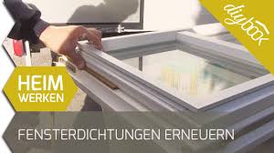 Fensterdichtungen Erneuern Youtube