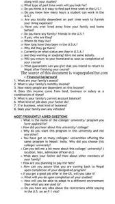 Us Visa Interview Sample Questions This Or That Questions Interview Questions Guided Writing