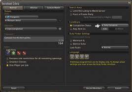 Unlock mounts at level 20 after joining your grand company. How To Use The Party Finder In Final Fantasy Xiv Gamepur