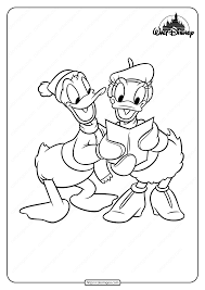 Kids are not exactly the same on the outside, but on the inside kids are a lot alike. Printable Donald And Daisy Duck Coloring Pages