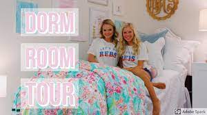 If you consider yourself to have a preppy style, your dorm room will probably have lots of stripes, florals, patterns, and most likely a lot of lily. Preppy Dorm Room Tour Ole Miss Youtube