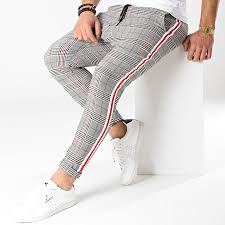 Voir plus d'idées sur le thème pantalon blanc homme, pantalons blancs, mode homme. Uniplay Pantalon Carreaux T3297 Noir Blanc Rouge Laboutiqueofficielle Com