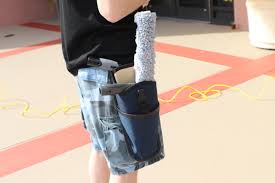 A bucket on a belt provides window cleaners with quick and safe access to handy tools. Revealed Gunslinger Will Be Part Of A System