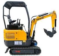 Rubber Track Mini Backhoe Digger Machine MR16 Crawler ...