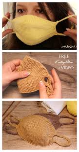 Each is simple, easy to follow, and suitable for those who are new to sewing. Knit Face Mask Free Knitting Patterns And Paid Knitting Pattern Crochet Faces Crochet Mask Knitting Patterns Free