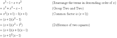 So to factor this, we need to figure out what the greatest common factor of each of these terms are. Factorisation Of Four Terms