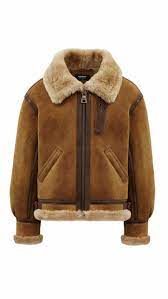 Shearling Jacket Antelope Leather Flight Jacket Leather Jacket Shearling Jacket