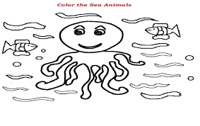 It will be the best funny octopus, that you colored ever! Octopus Coloring Page For Kids
