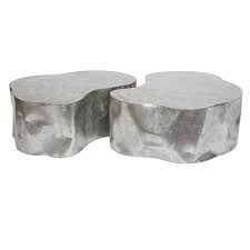 Free form surface with contemporary flair. Silas Seandel Free Form Coffee Tables Coffee Table Silver Coffee Table Chicago Interior Design