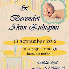 Ada yang bentuk doc / word, dan gambar yang bisa di edit. Tempahan Design Kad Jemputan Aqiqah Cukur Jambul