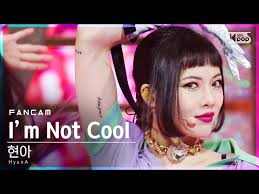 Hyuna — i'm not cool. Official Sb1 Tv 1 Row Fan Cam 4k Hyuna I M Not Cool Hyuna Fancam Sb Wow Korea