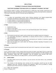 Standard operating procedures are variable to the success of the daily operations of a company. Sop For Pharmacy Pdf Fill Online Printable Fillable Blank Pdffiller