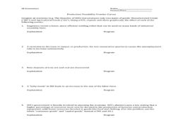 Label the points where the economy would be efficient (a), underutilized (b) and unattainable (c). Production Possibilities Curve Lesson Plans Worksheets