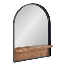 What you can do with a rustic farmhouse mirror décor is limitless. Kate And Laurel Owing Farmhouse Arch Mirror 24 X 32 Rustic Brown And Black Large Modern Mirror For Wall Walmart Com Walmart Com