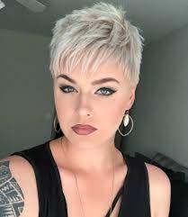30 Amazing Short Funky Hairstyles For You In 2020 Have A Look Short Hair Styles Short Pixie Haircuts Thick Hair Styles